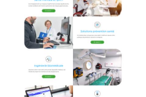 Refonte du site internet de PmSm, filiale du groupe Medipro